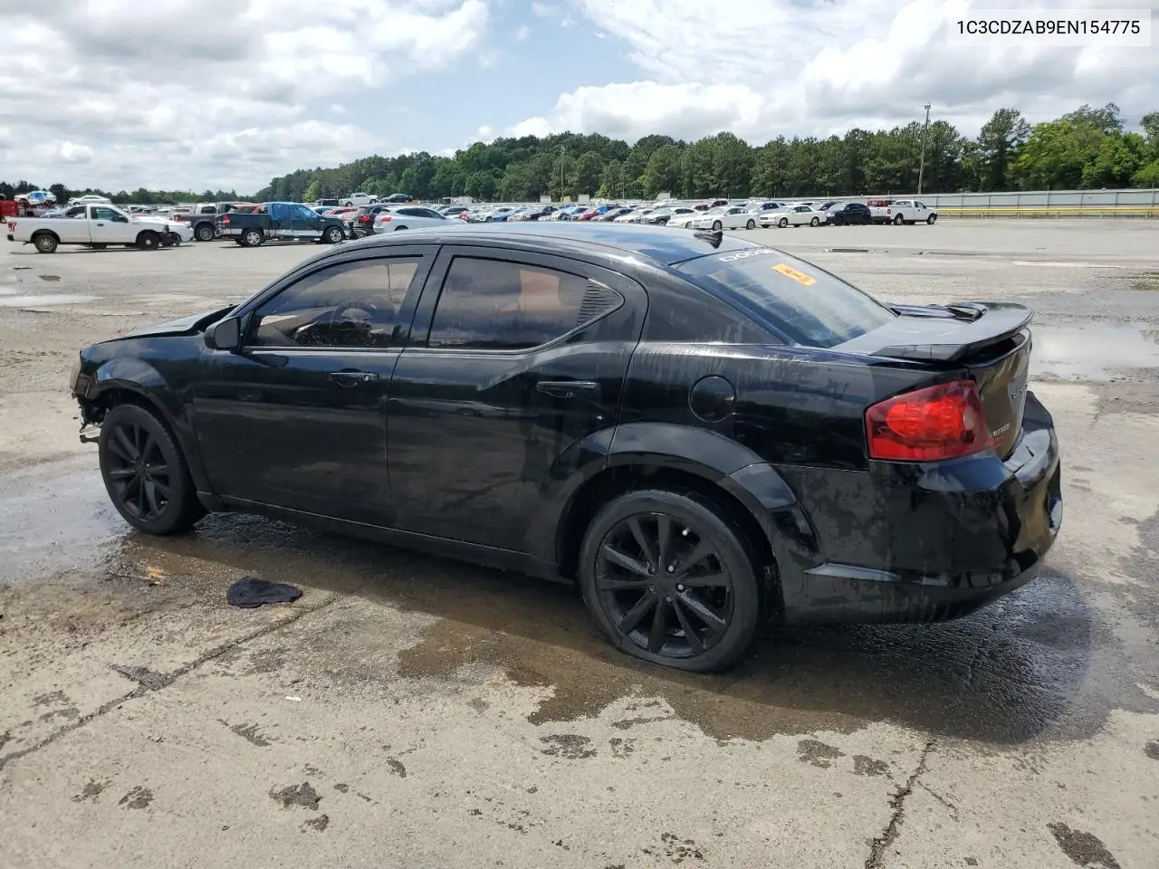 2014 Dodge Avenger Se VIN: 1C3CDZAB9EN154775 Lot: 54189515