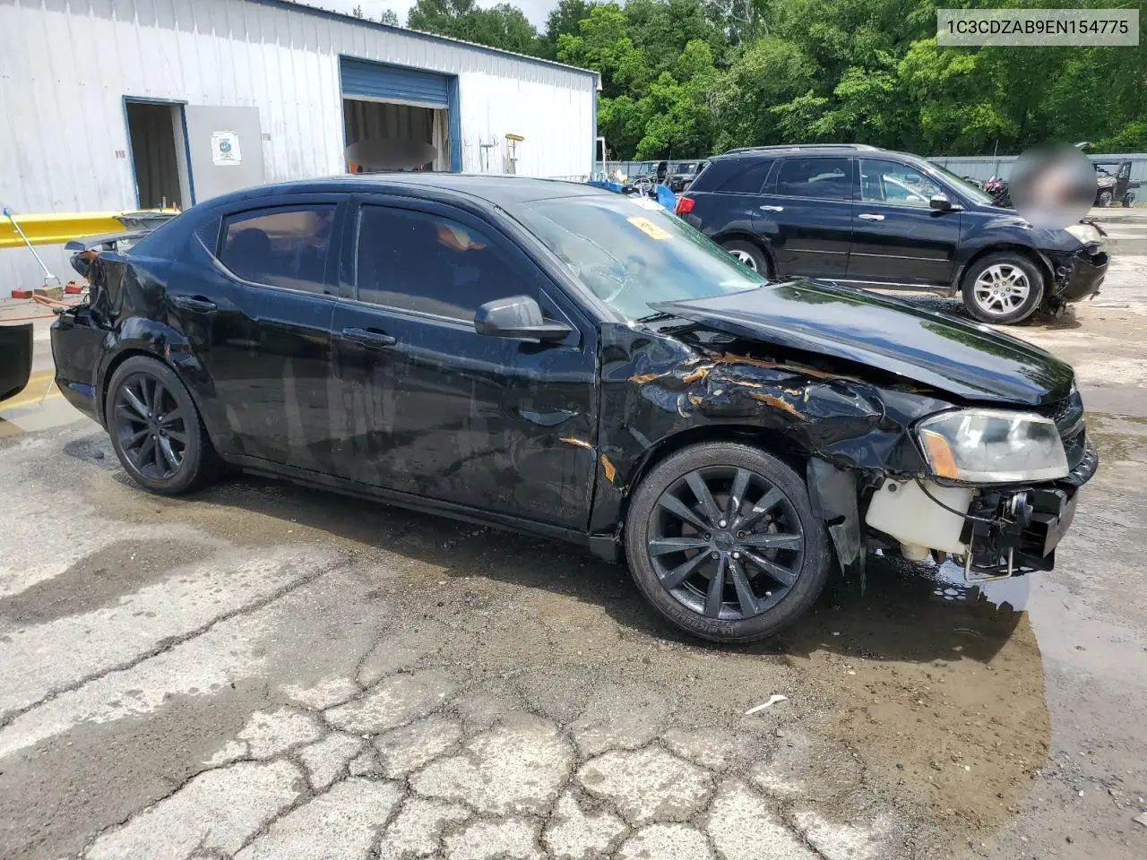 2014 Dodge Avenger Se VIN: 1C3CDZAB9EN154775 Lot: 54189515
