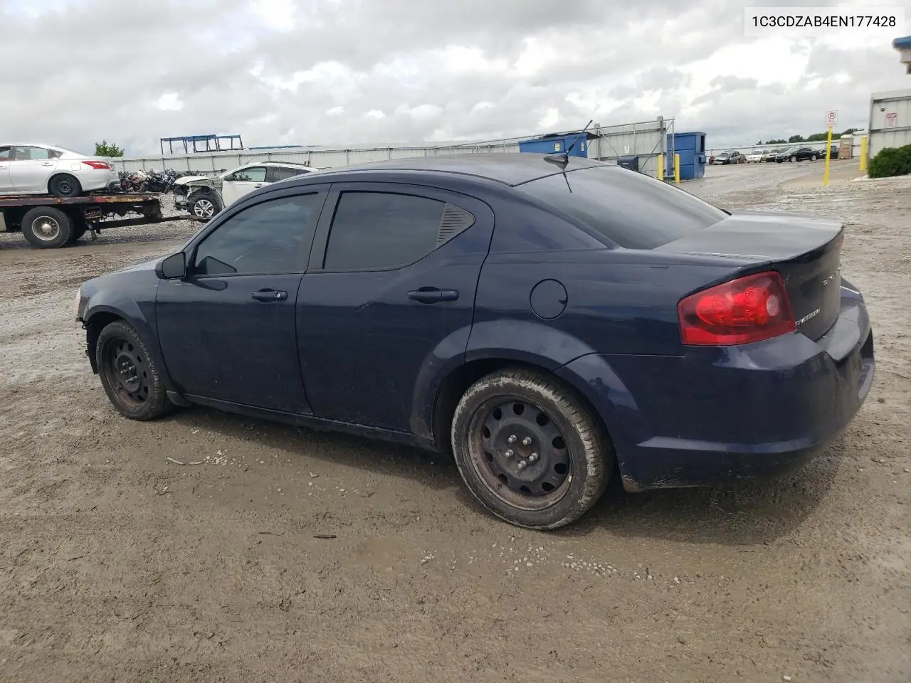 2014 Dodge Avenger Se VIN: 1C3CDZAB4EN177428 Lot: 55597445
