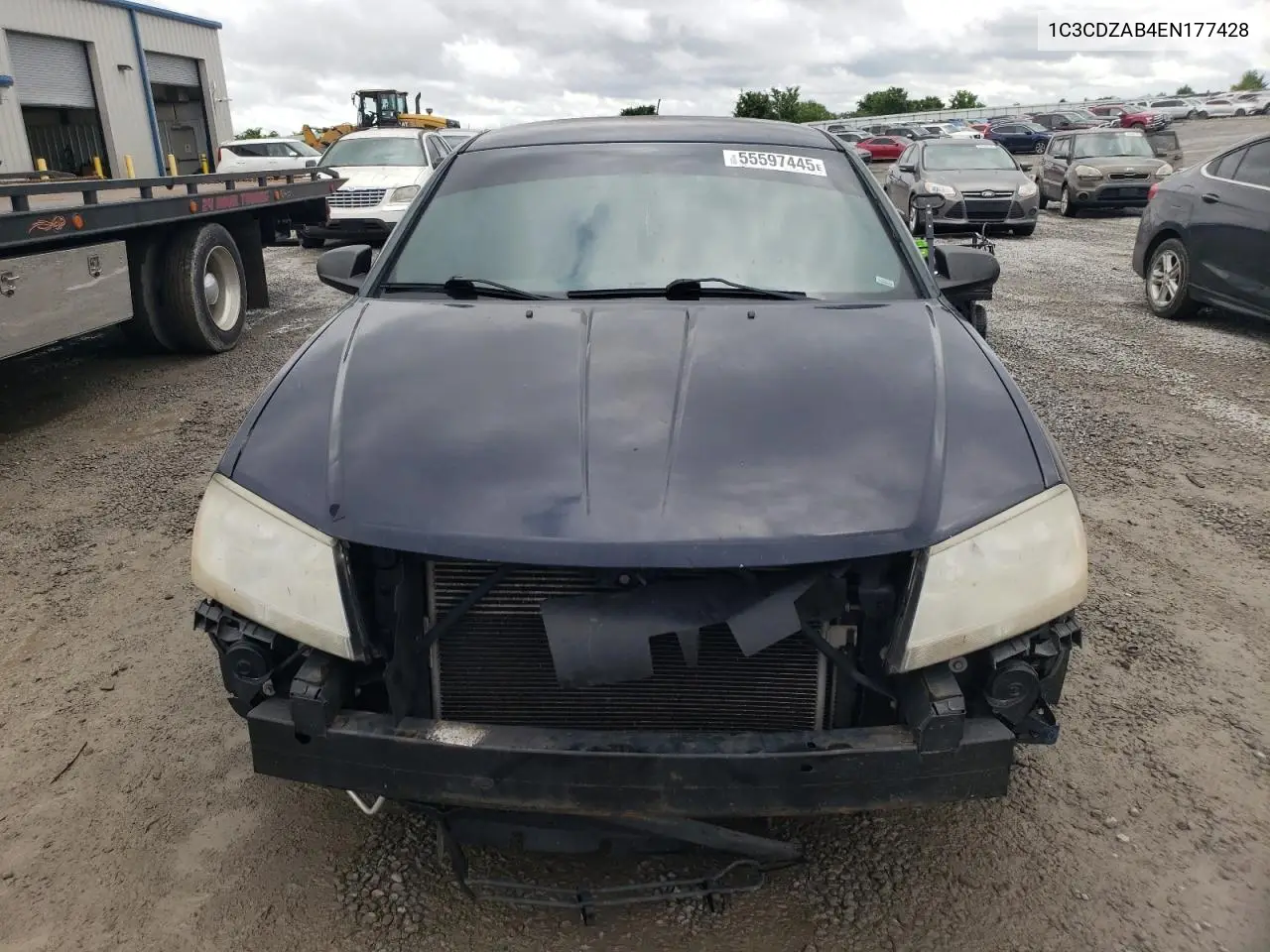 2014 Dodge Avenger Se VIN: 1C3CDZAB4EN177428 Lot: 55597445