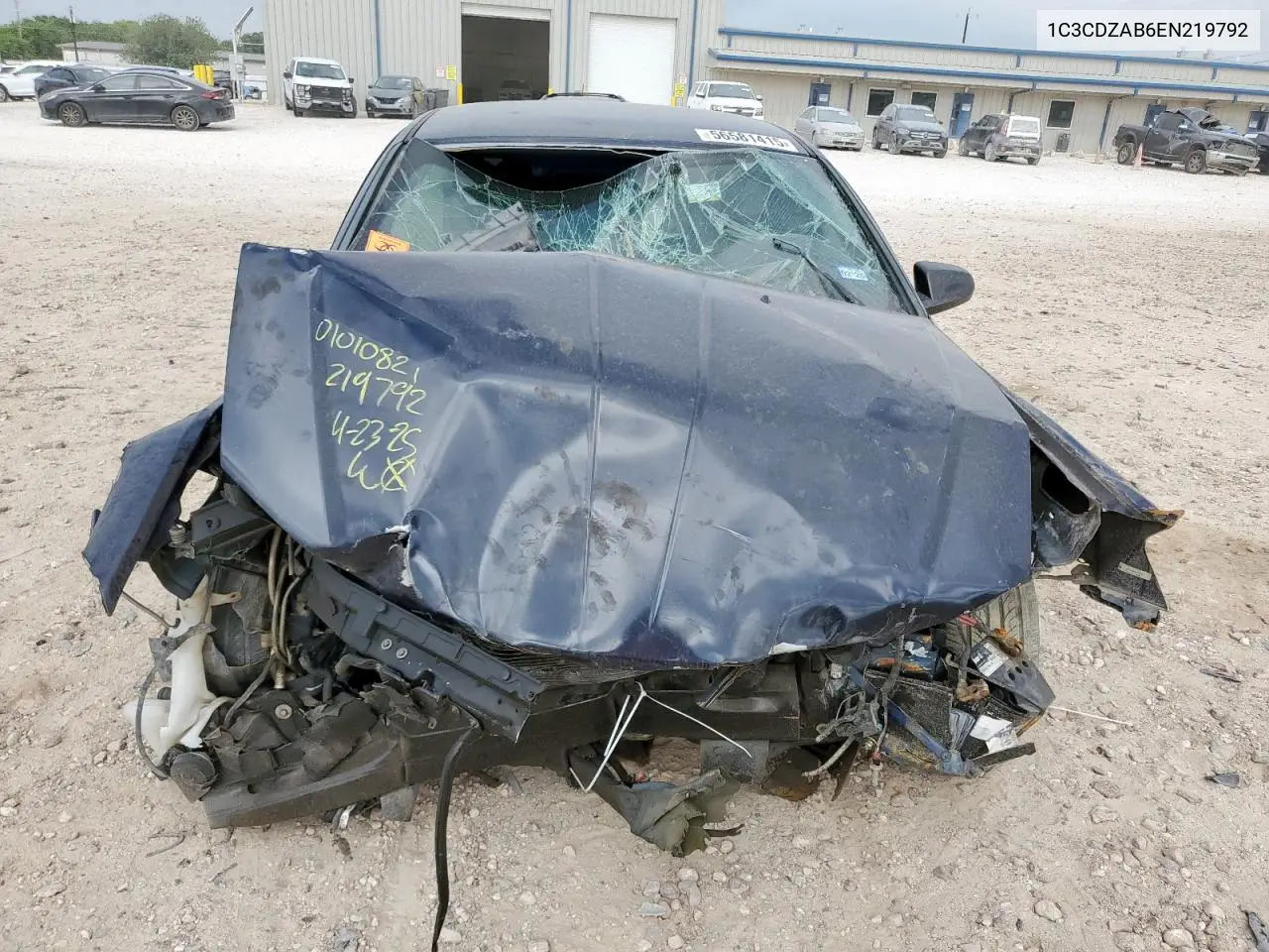 2014 Dodge Avenger Se VIN: 1C3CDZAB6EN219792 Lot: 56581415