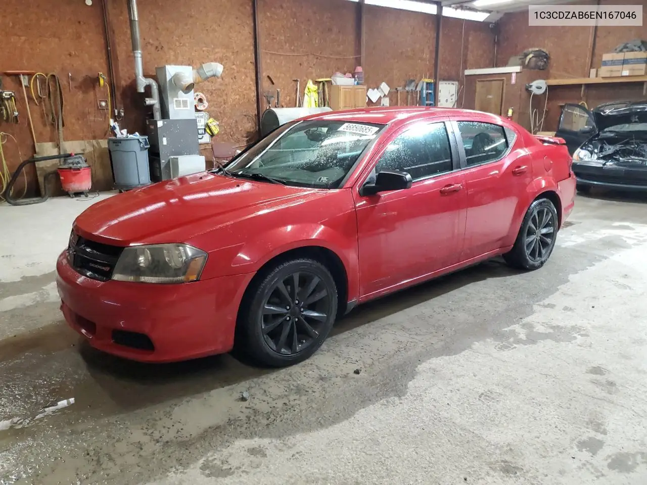 2014 Dodge Avenger Se VIN: 1C3CDZAB6EN167046 Lot: 56850685
