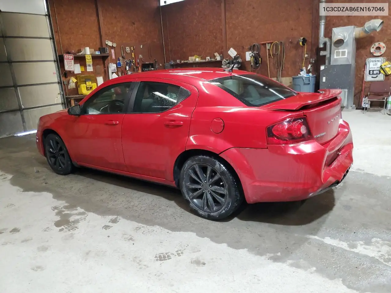 2014 Dodge Avenger Se VIN: 1C3CDZAB6EN167046 Lot: 56850685