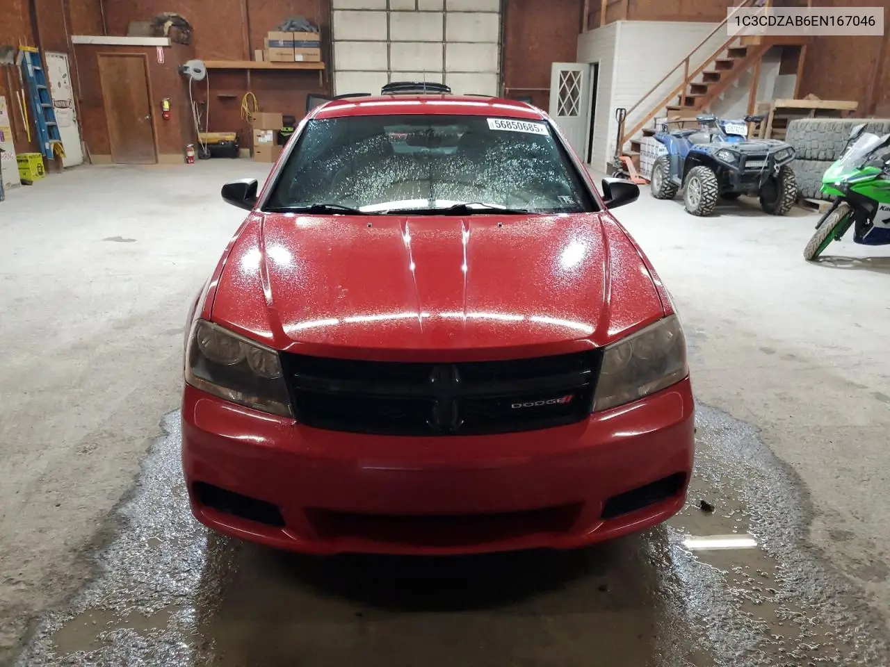 2014 Dodge Avenger Se VIN: 1C3CDZAB6EN167046 Lot: 56850685