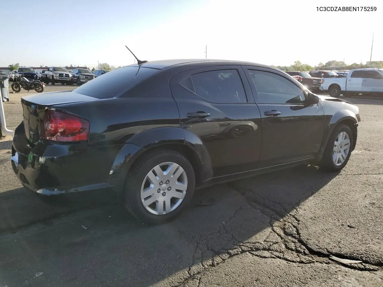 2014 Dodge Avenger Se VIN: 1C3CDZAB8EN175259 Lot: 56893785