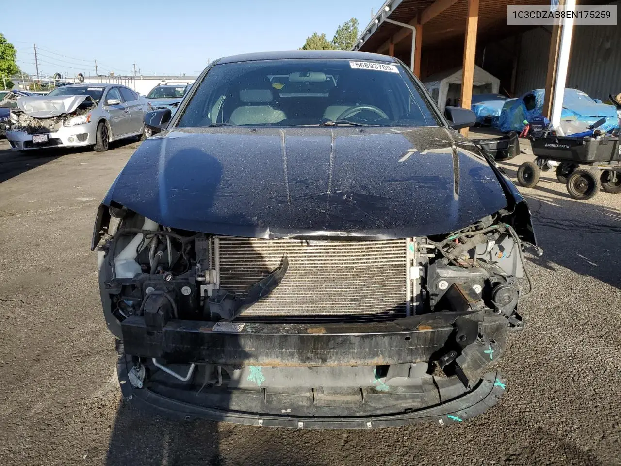 2014 Dodge Avenger Se VIN: 1C3CDZAB8EN175259 Lot: 56893785