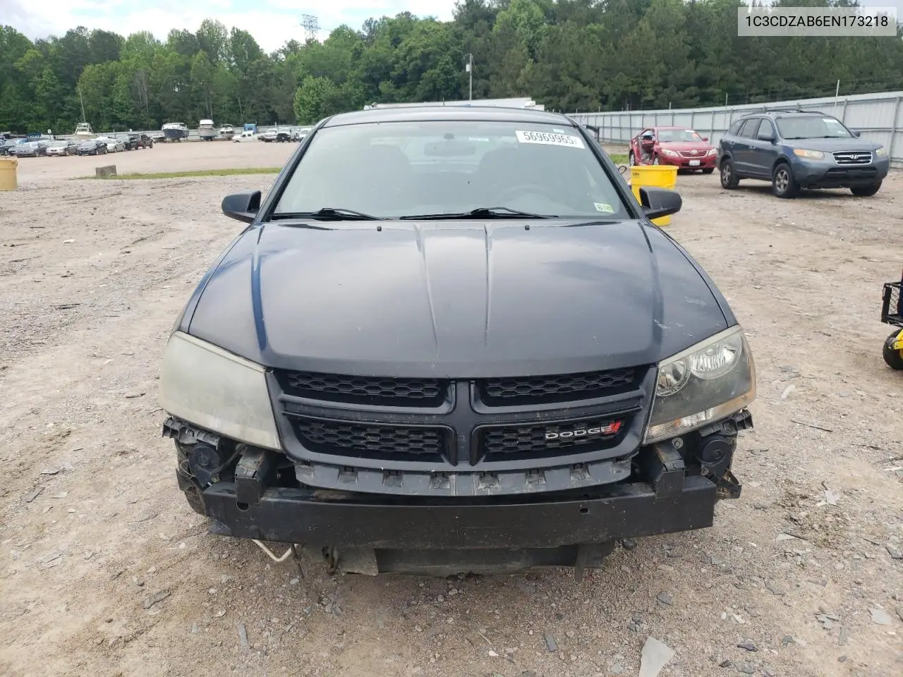 2014 Dodge Avenger Se VIN: 1C3CDZAB6EN173218 Lot: 56969965