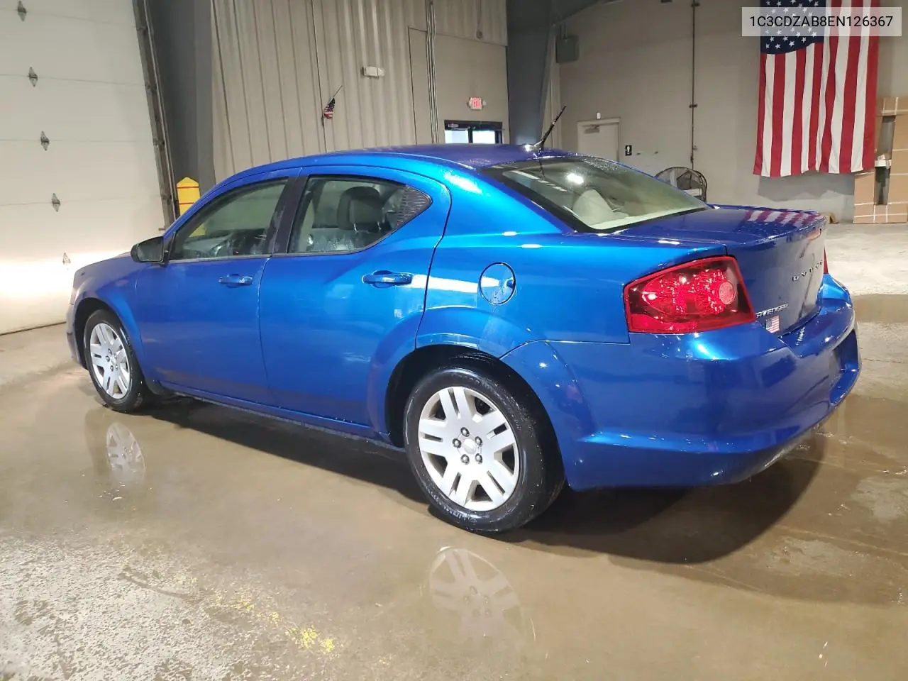2014 Dodge Avenger Se VIN: 1C3CDZAB8EN126367 Lot: 57153165