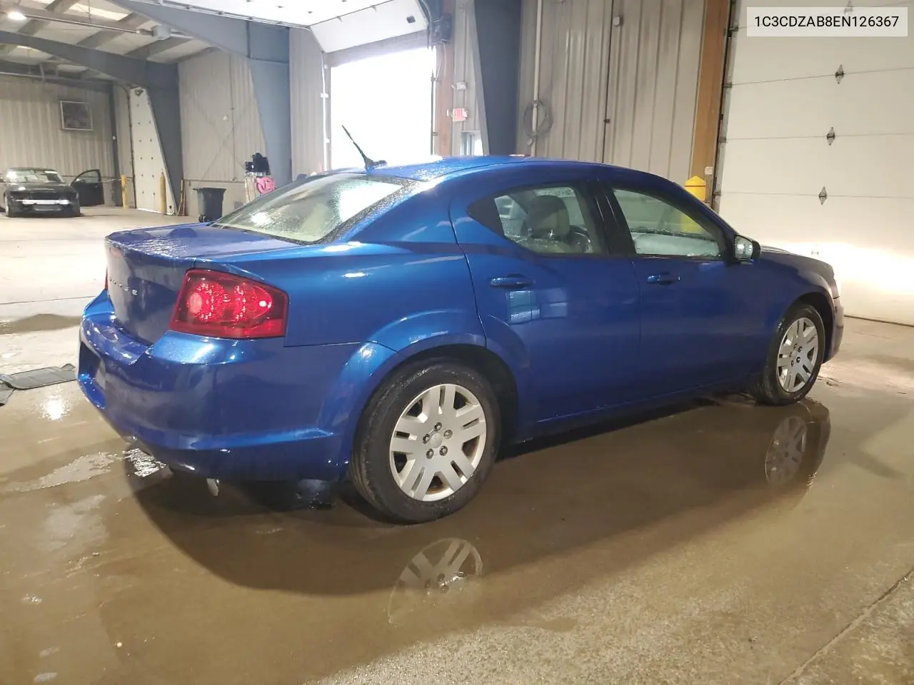 2014 Dodge Avenger Se VIN: 1C3CDZAB8EN126367 Lot: 57153165