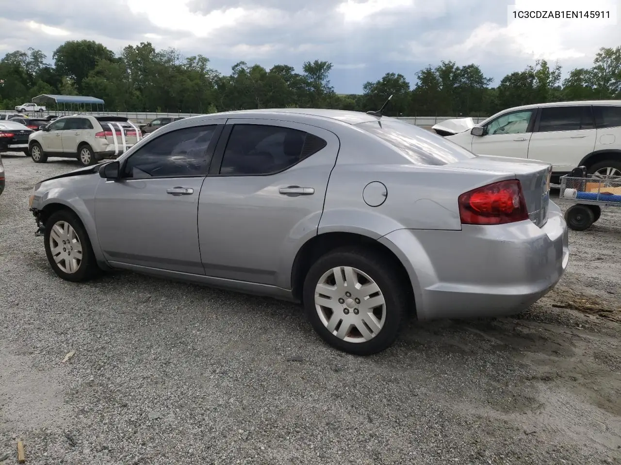 2014 Dodge Avenger Se VIN: 1C3CDZAB1EN145911 Lot: 62119355