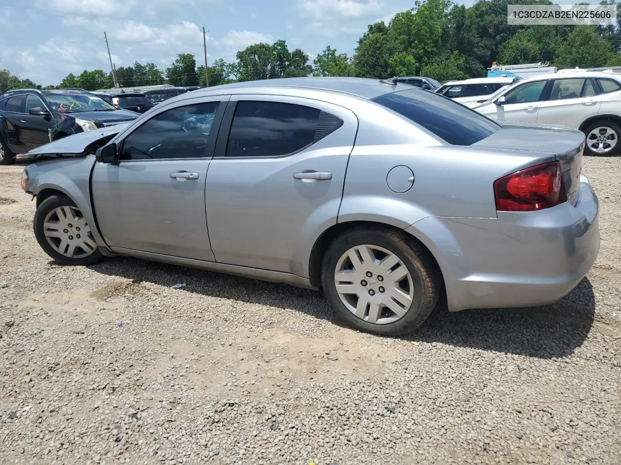 2014 Dodge Avenger Se VIN: 1C3CDZAB2EN225606 Lot: 62131395