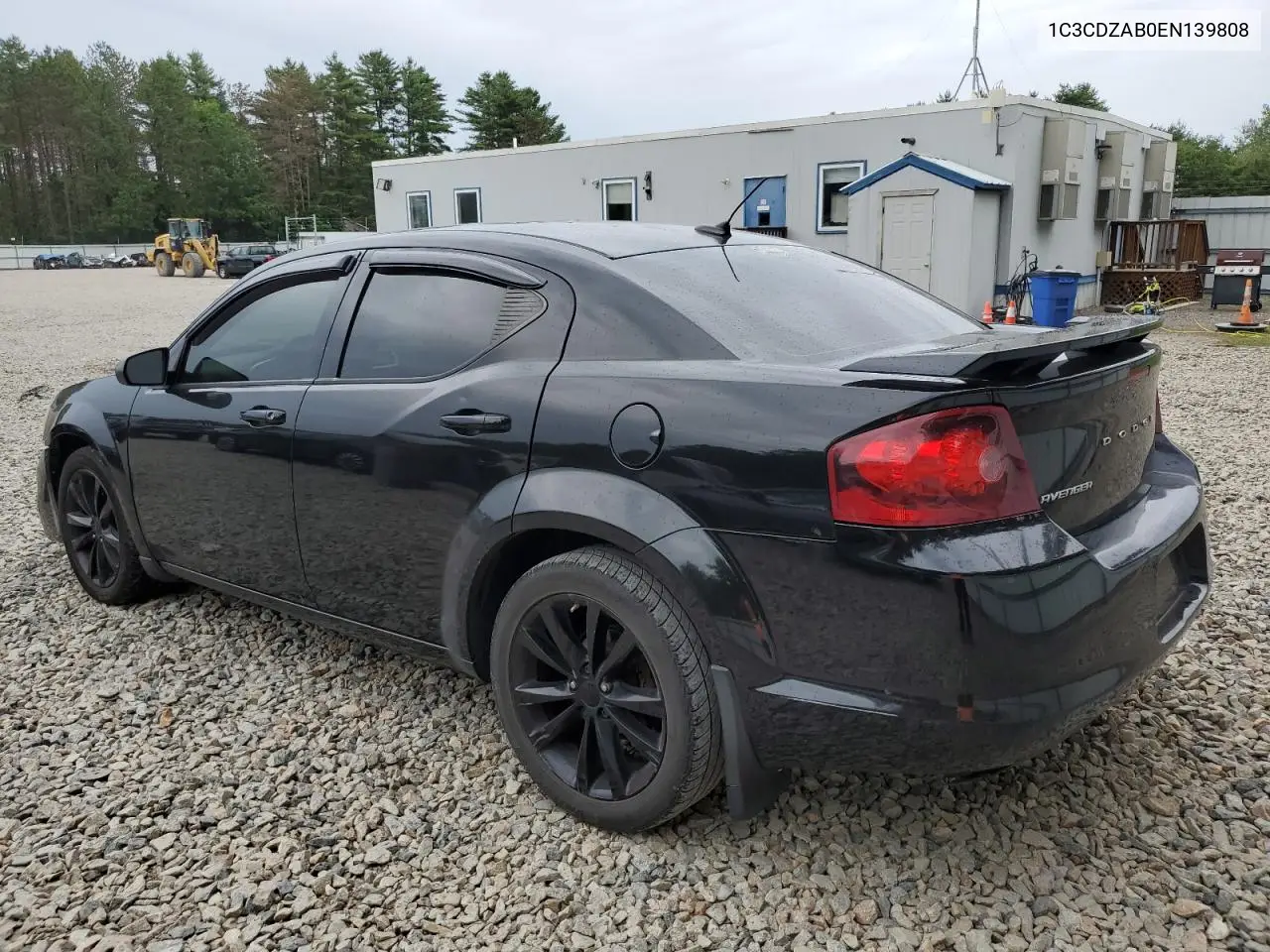 2014 Dodge Avenger Se VIN: 1C3CDZAB0EN139808 Lot: 62324055