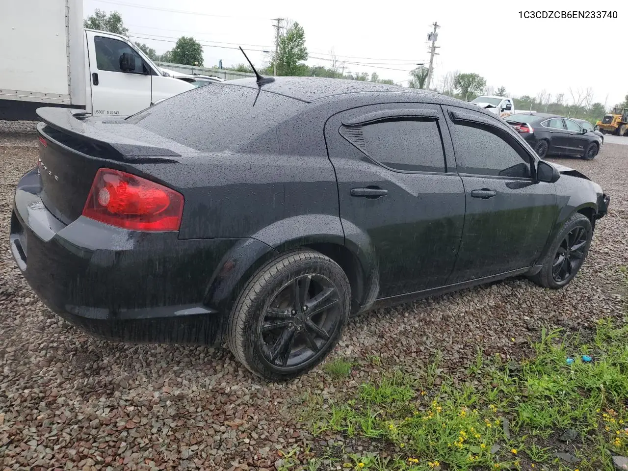 2014 Dodge Avenger Sxt VIN: 1C3CDZCB6EN233740 Lot: 62353875