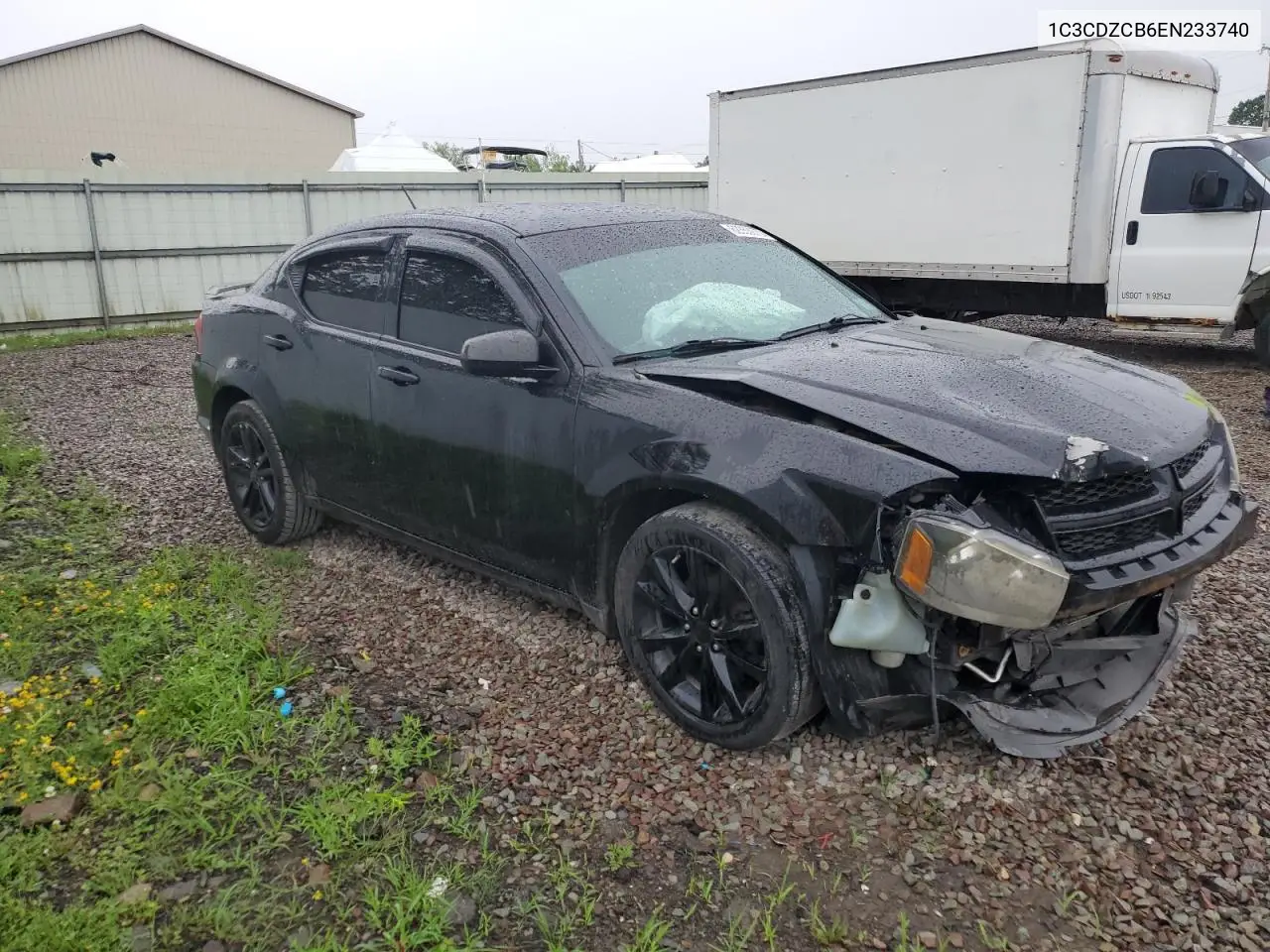 2014 Dodge Avenger Sxt VIN: 1C3CDZCB6EN233740 Lot: 62353875