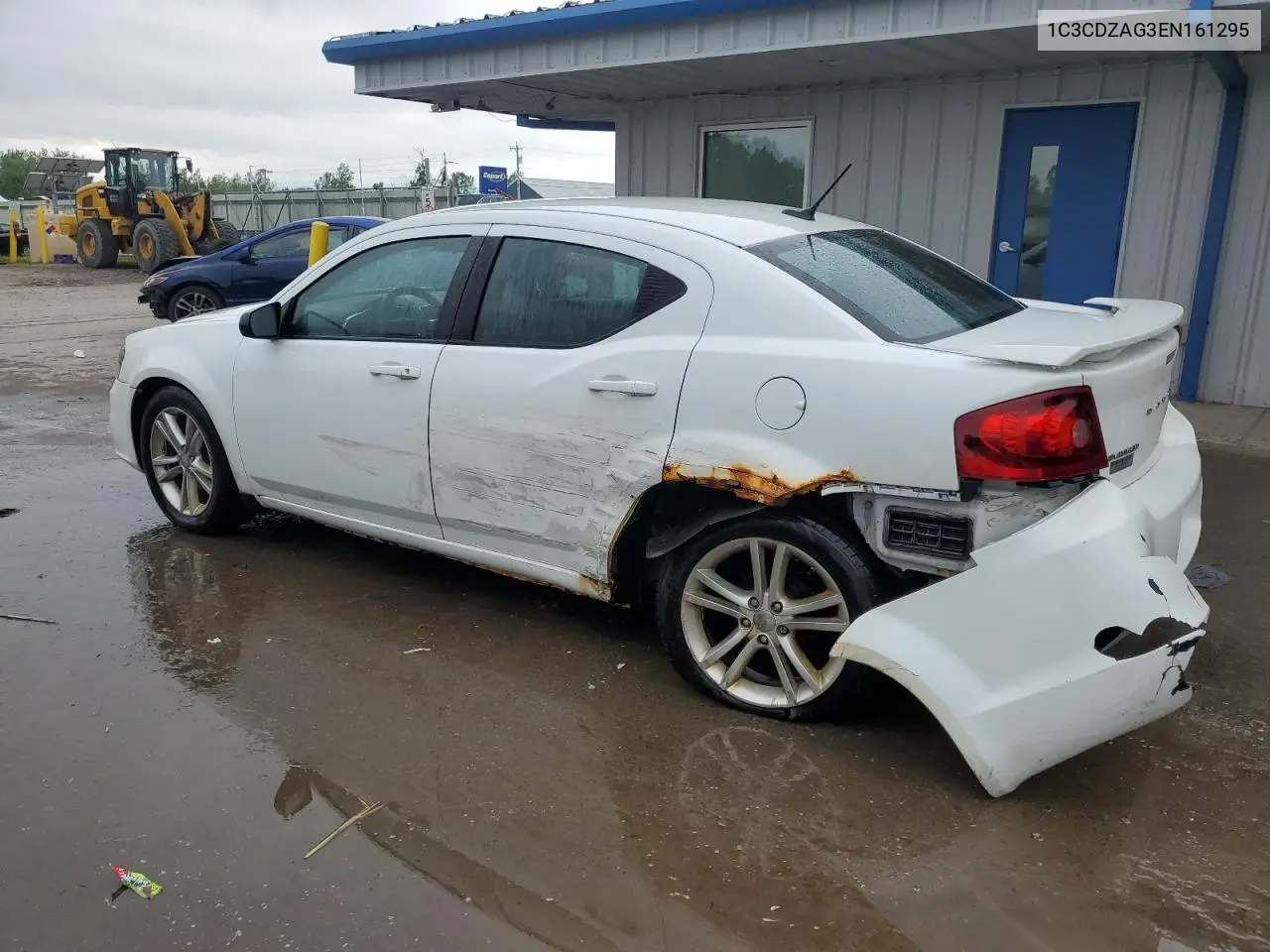 2014 Dodge Avenger Se VIN: 1C3CDZAG3EN161295 Lot: 62388935