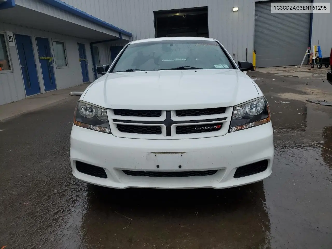 2014 Dodge Avenger Se VIN: 1C3CDZAG3EN161295 Lot: 62388935