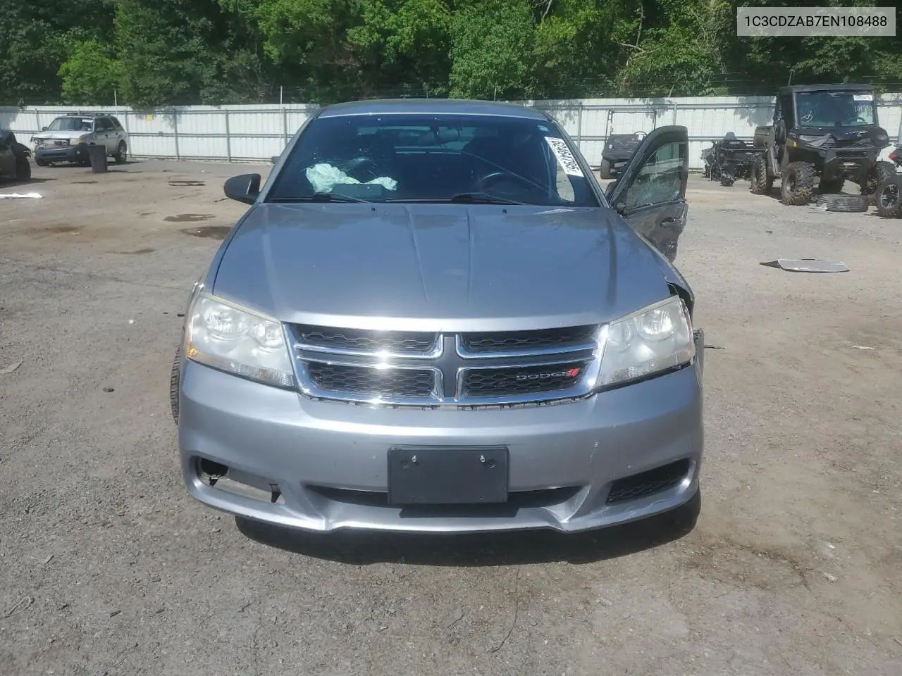 2014 Dodge Avenger Se VIN: 1C3CDZAB7EN108488 Lot: 62464795