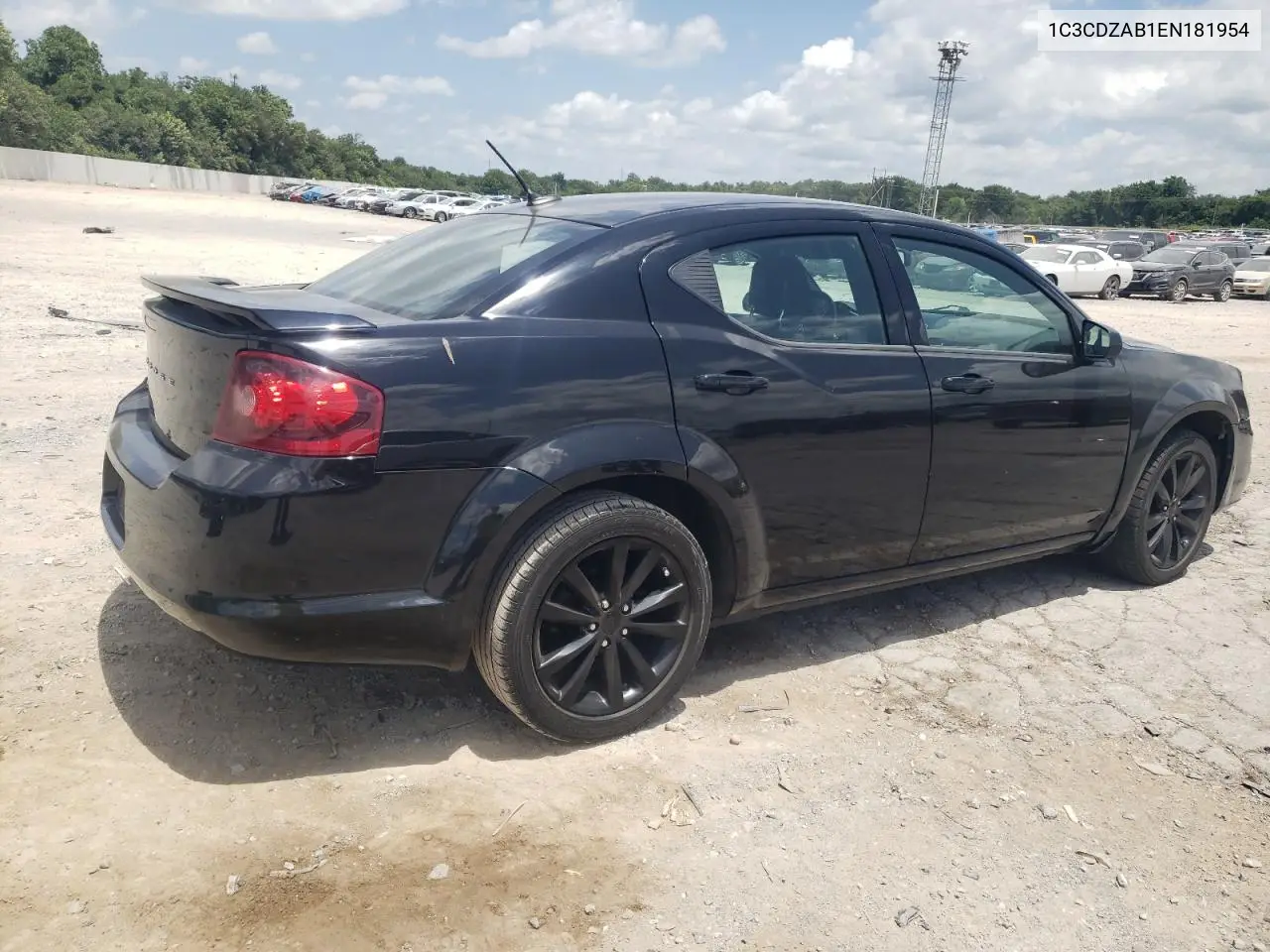 2014 Dodge Avenger Se VIN: 1C3CDZAB1EN181954 Lot: 62703605
