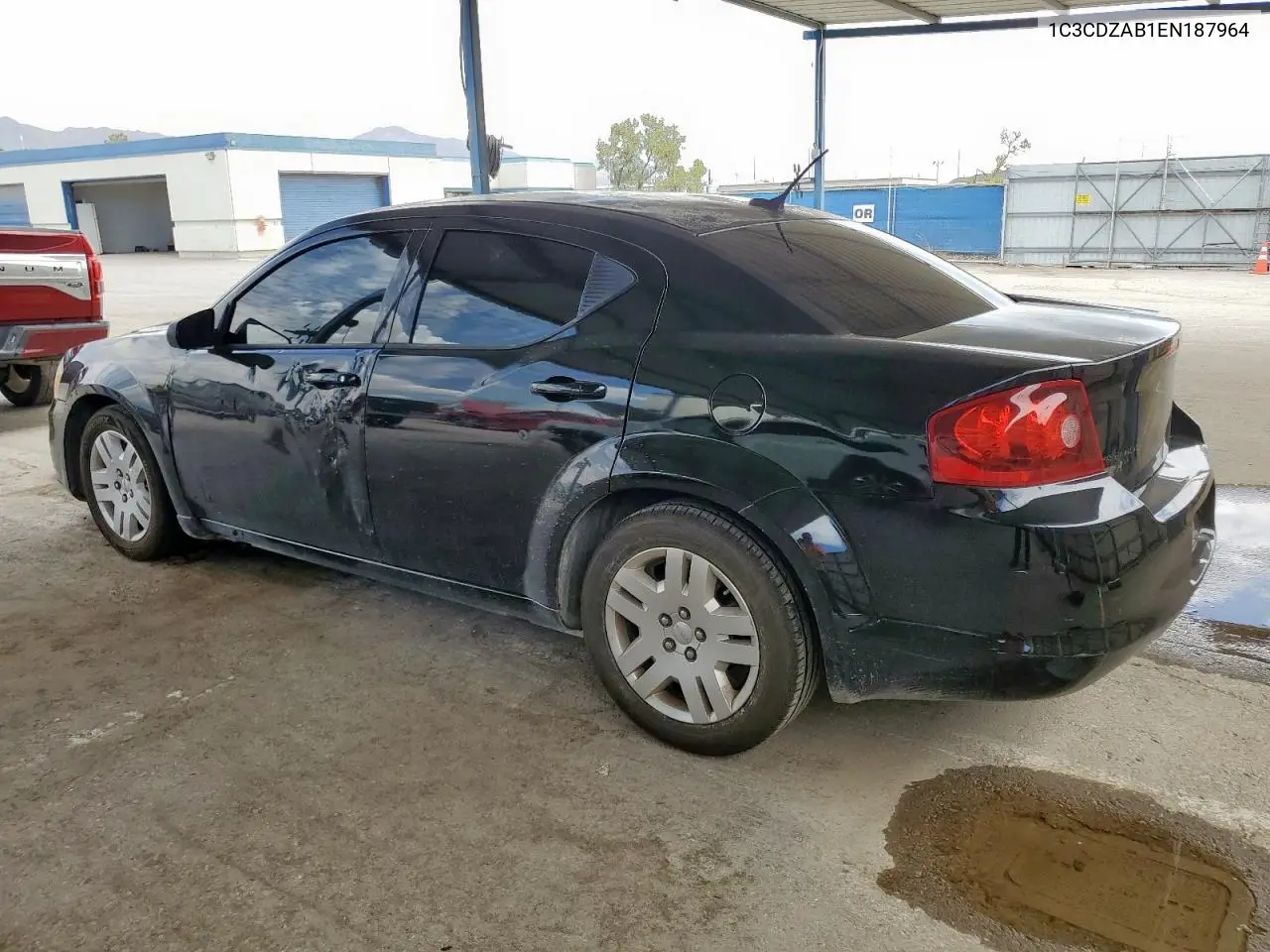 2014 Dodge Avenger Se VIN: 1C3CDZAB1EN187964 Lot: 62718425