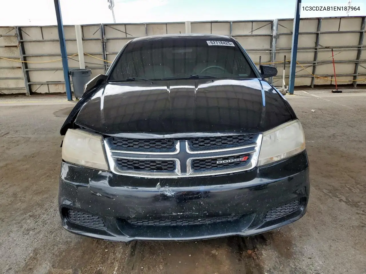 2014 Dodge Avenger Se VIN: 1C3CDZAB1EN187964 Lot: 62718425