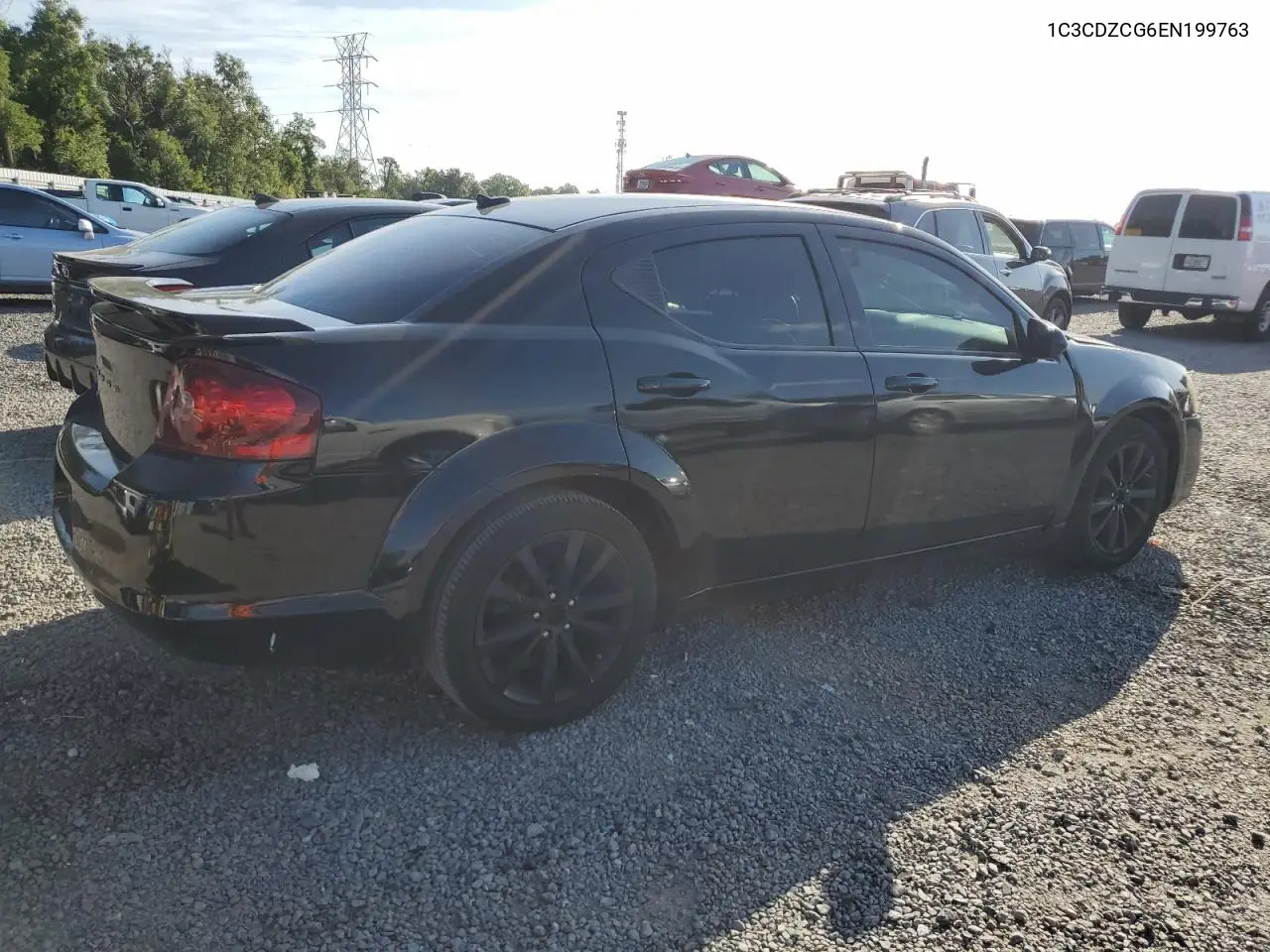 2014 Dodge Avenger Sxt VIN: 1C3CDZCG6EN199763 Lot: 62737815