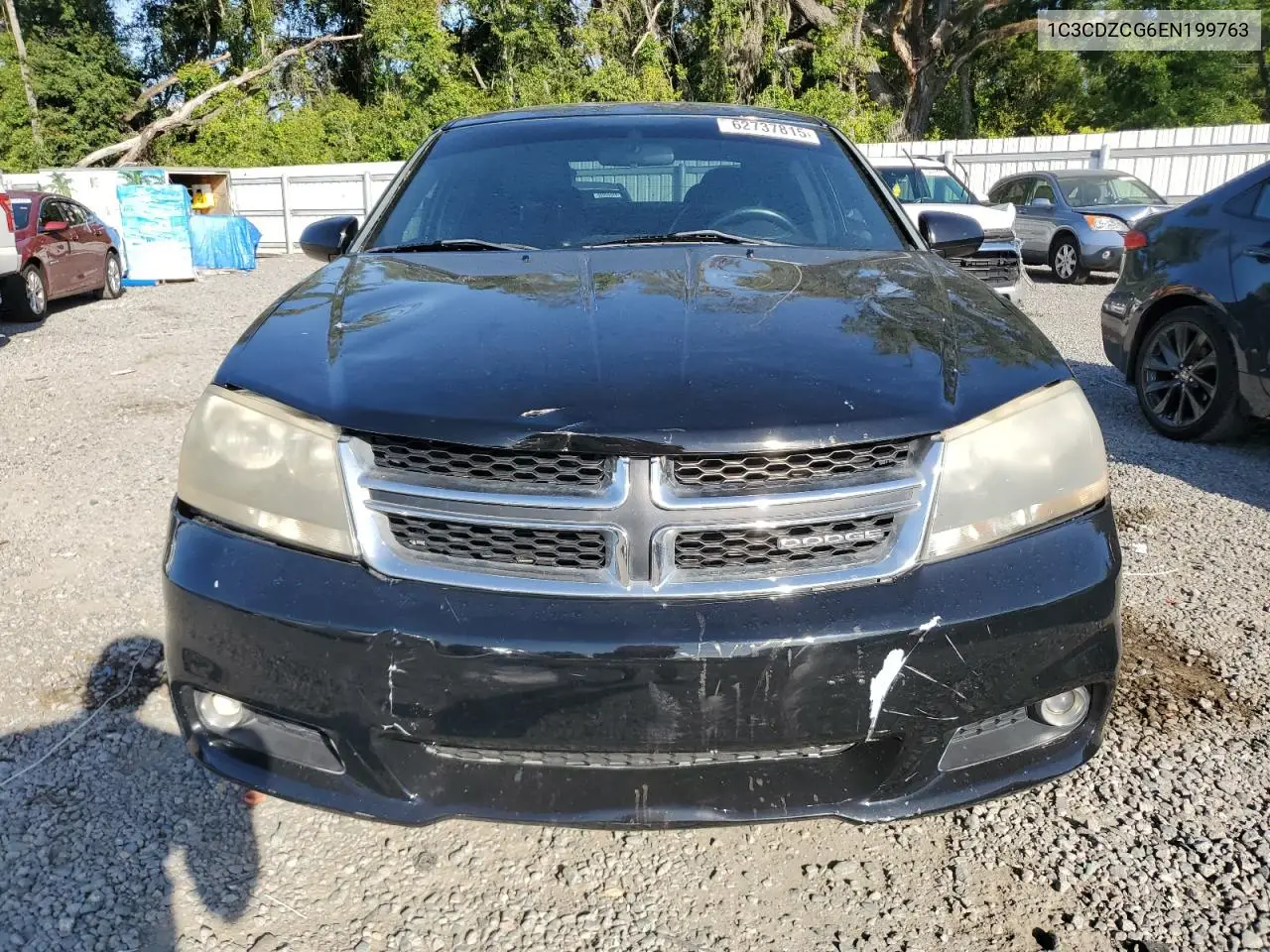 2014 Dodge Avenger Sxt VIN: 1C3CDZCG6EN199763 Lot: 62737815