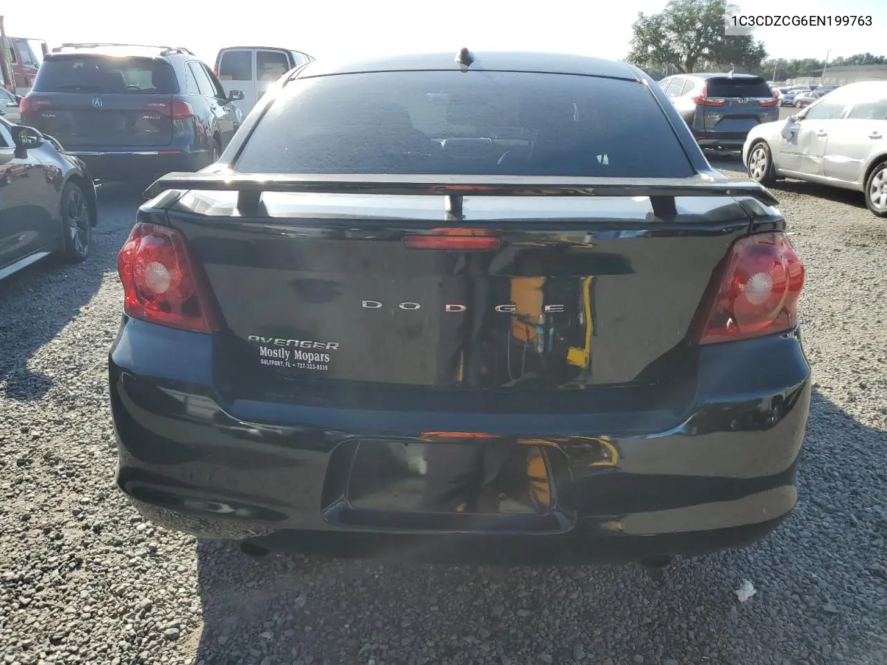 2014 Dodge Avenger Sxt VIN: 1C3CDZCG6EN199763 Lot: 62737815