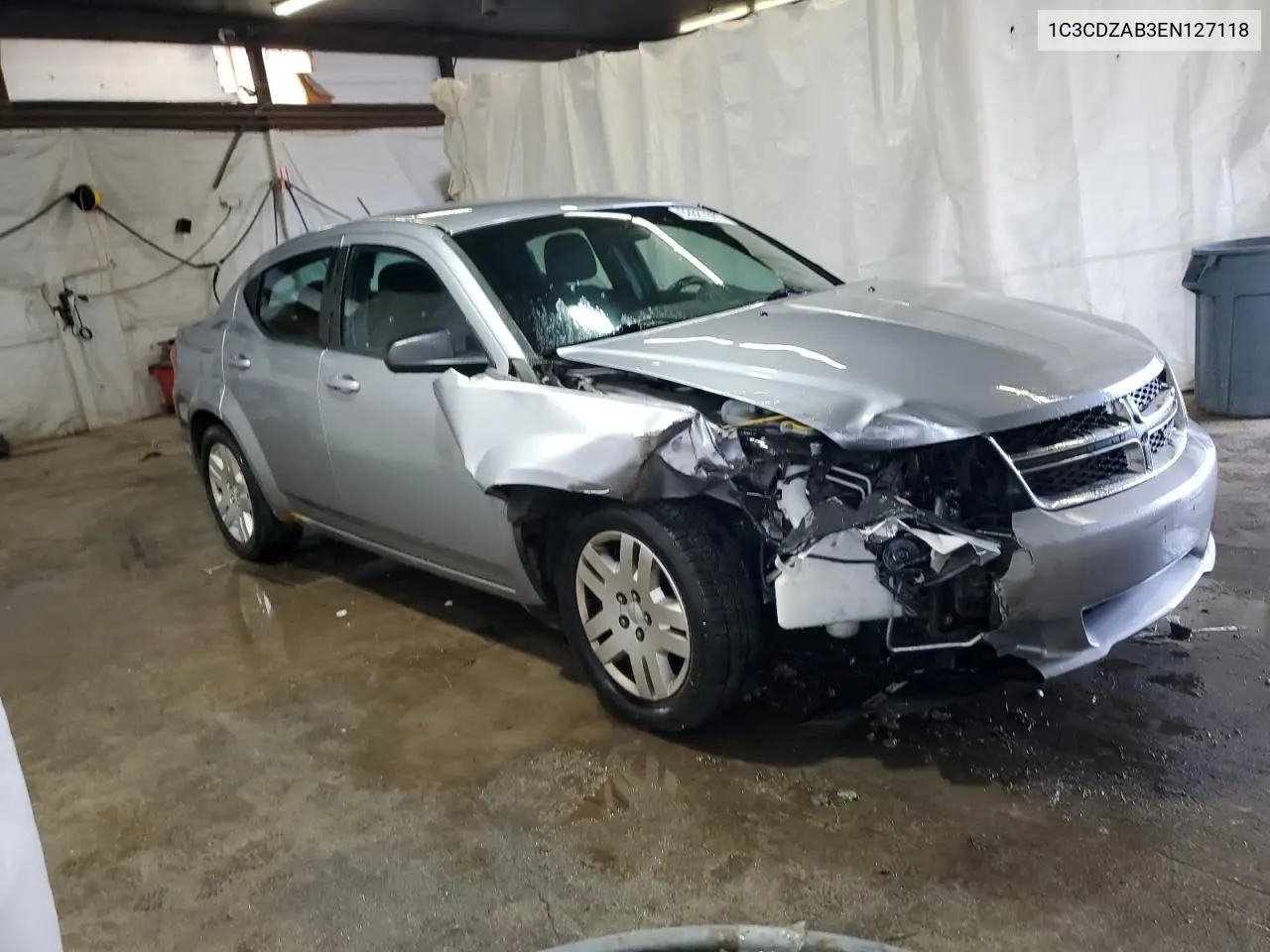 2014 Dodge Avenger Se VIN: 1C3CDZAB3EN127118 Lot: 62887665