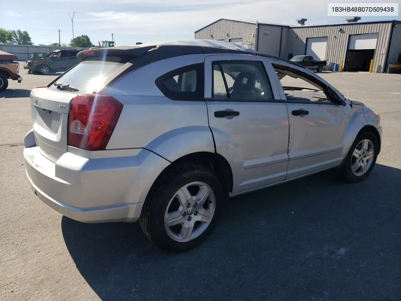 2007 Dodge Caliber Sxt VIN: 1B3HB48B07D509438 Lot: 55942465