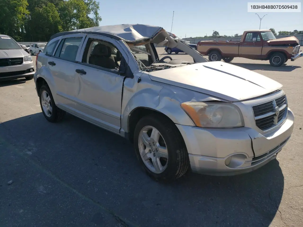 2007 Dodge Caliber Sxt VIN: 1B3HB48B07D509438 Lot: 55942465