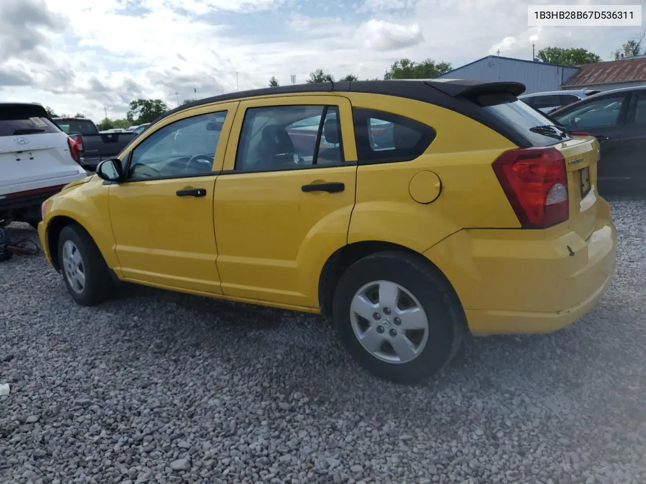 2007 Dodge Caliber VIN: 1B3HB28B67D536311 Lot: 56796825