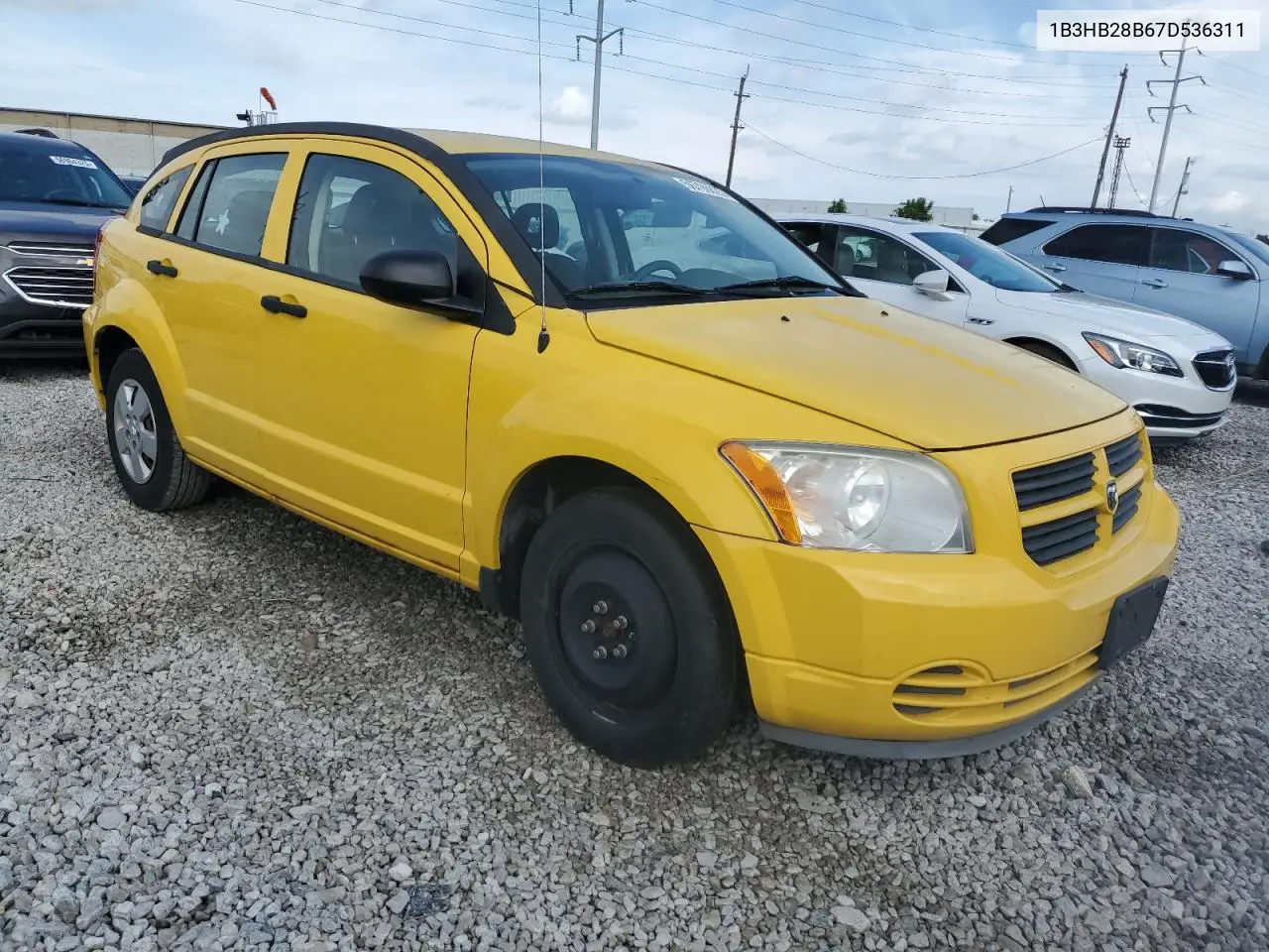2007 Dodge Caliber VIN: 1B3HB28B67D536311 Lot: 56796825