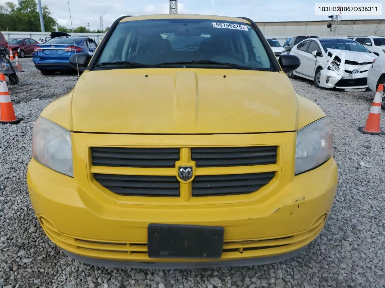 2007 Dodge Caliber VIN: 1B3HB28B67D536311 Lot: 56796825