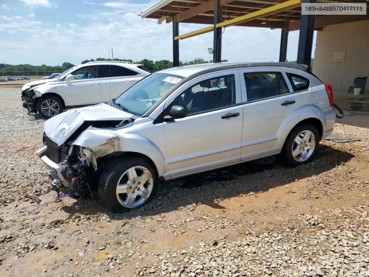 2007 Dodge Caliber Sxt VIN: 1B3HB48B97D417115 Lot: 56798075