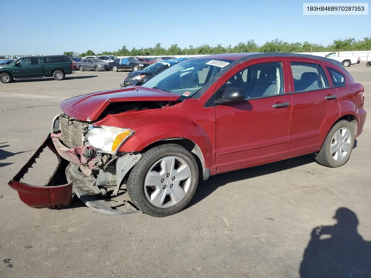 2007 Dodge Caliber Sxt VIN: 1B3HB48B97D287353 Lot: 56952655
