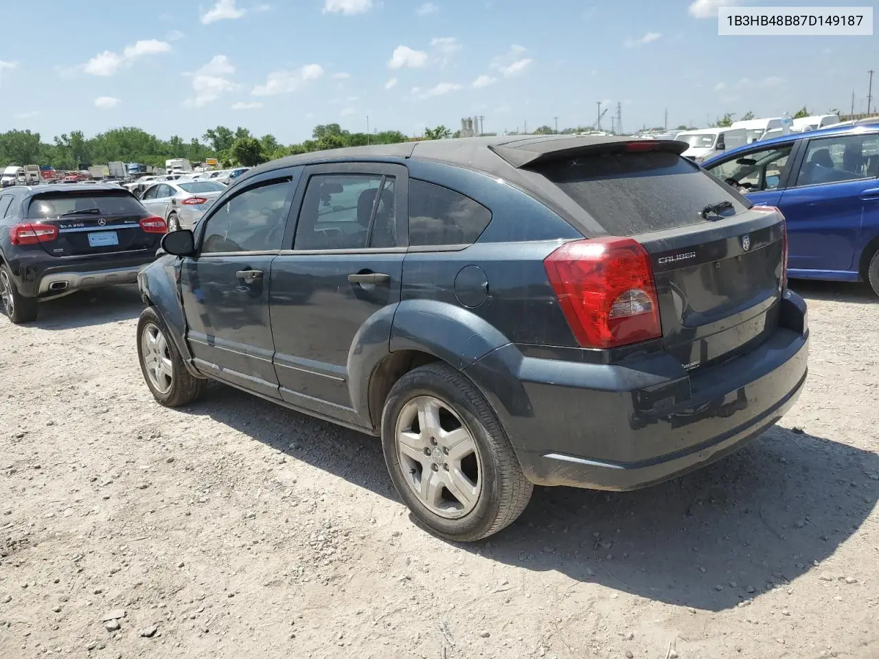 2007 Dodge Caliber Sxt VIN: 1B3HB48B87D149187 Lot: 57079095