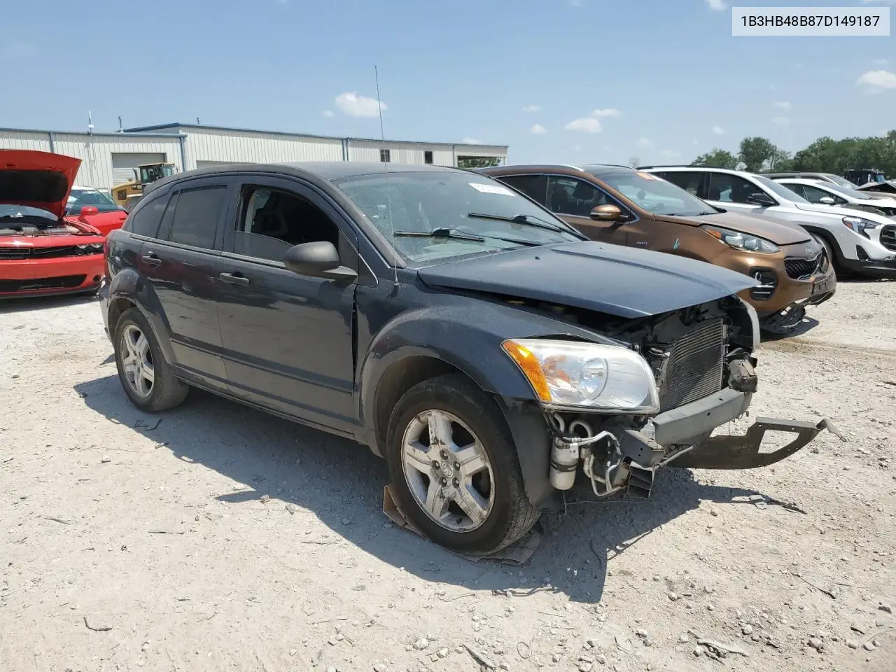 2007 Dodge Caliber Sxt VIN: 1B3HB48B87D149187 Lot: 57079095