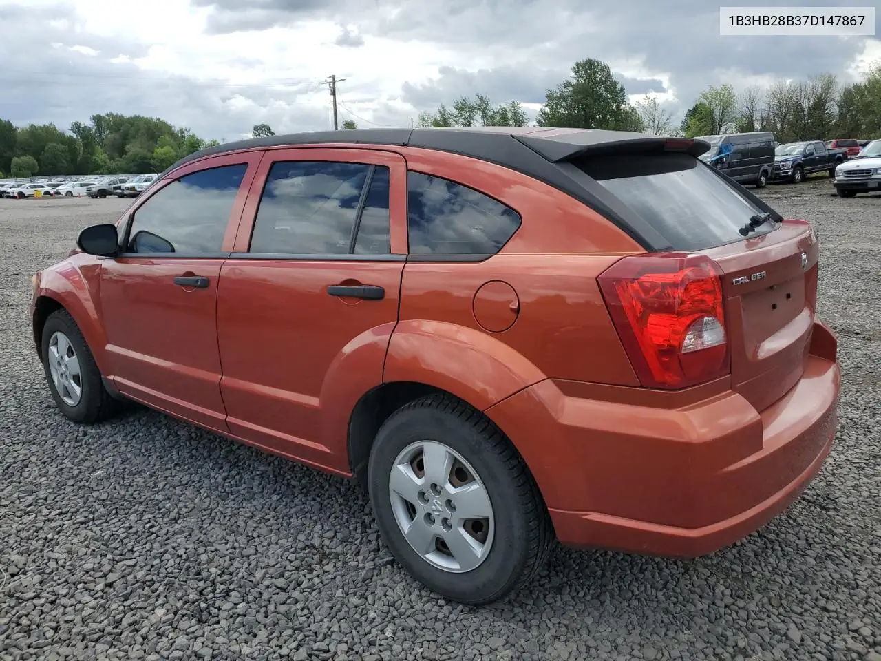 2007 Dodge Caliber VIN: 1B3HB28B37D147867 Lot: 57133775