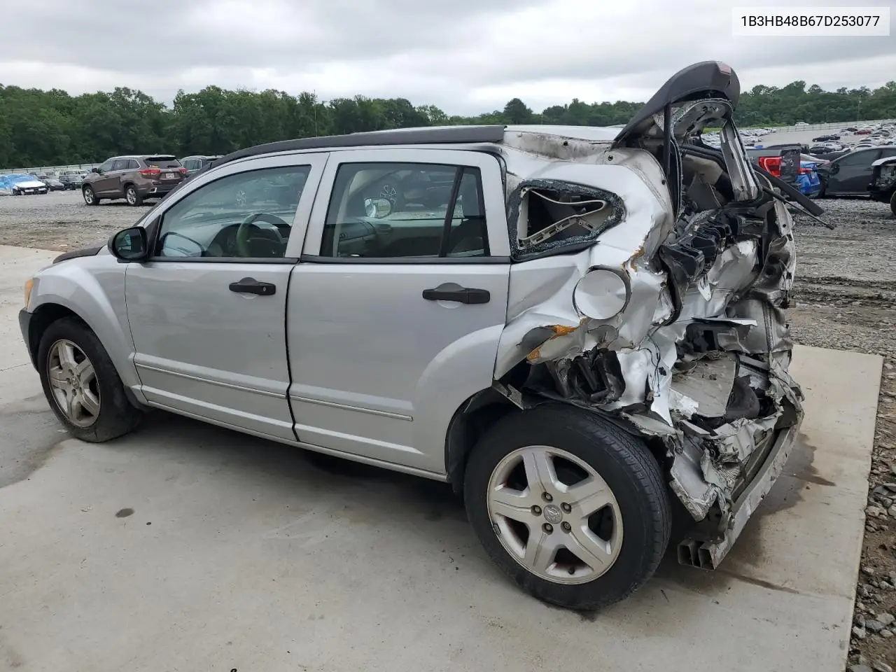 2007 Dodge Caliber Sxt VIN: 1B3HB48B67D253077 Lot: 58040765