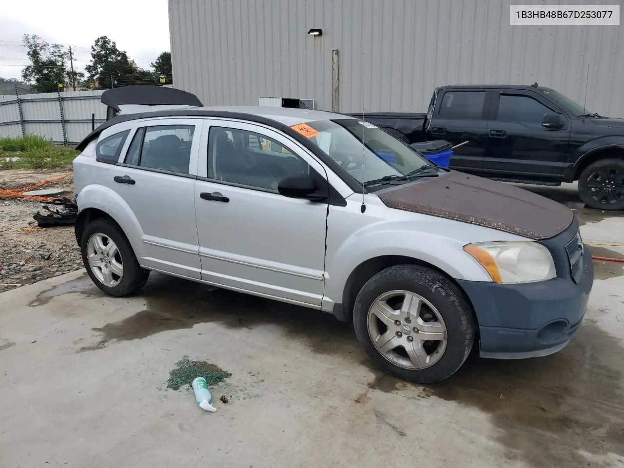 2007 Dodge Caliber Sxt VIN: 1B3HB48B67D253077 Lot: 58040765