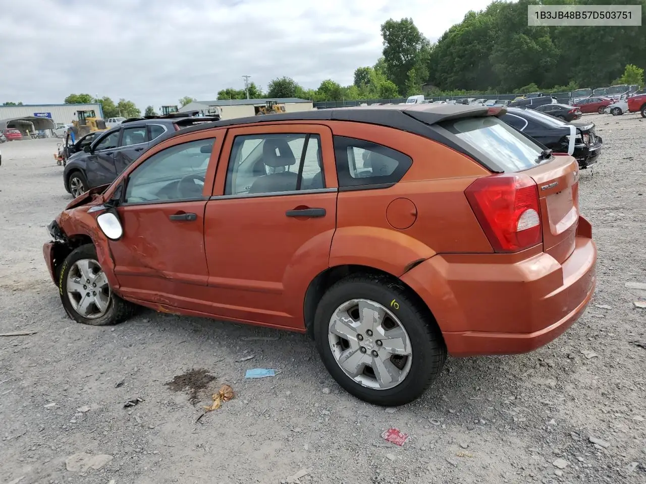 2007 Dodge Caliber Sxt VIN: 1B3JB48B57D503751 Lot: 60694655