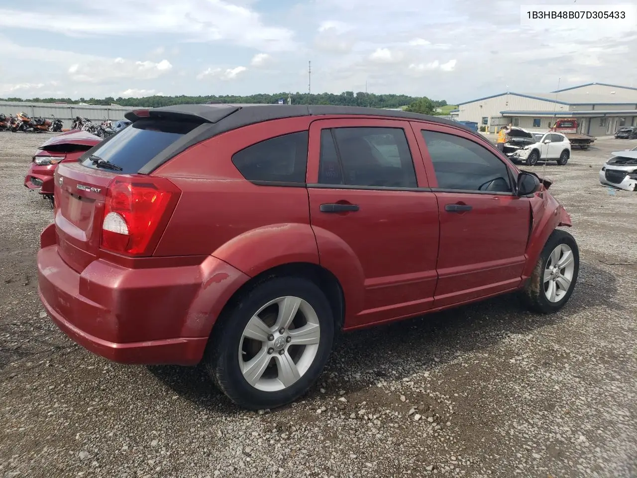 2007 Dodge Caliber Sxt VIN: 1B3HB48B07D305433 Lot: 61160815