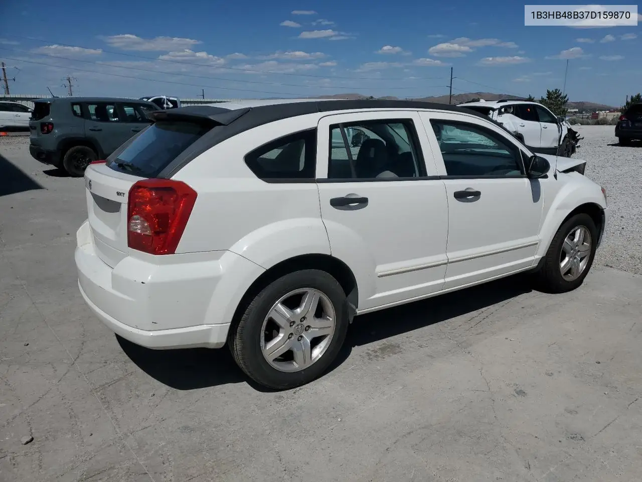 2007 Dodge Caliber Sxt VIN: 1B3HB48B37D159870 Lot: 61273415
