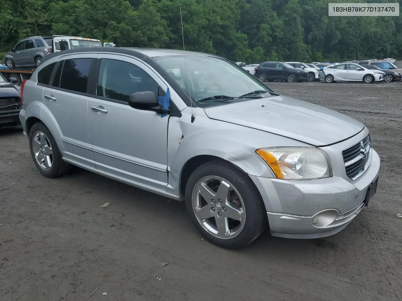 2007 Dodge Caliber R/T VIN: 1B3HB78K77D137470 Lot: 61486015