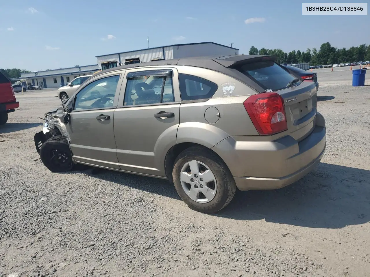 2007 Dodge Caliber VIN: 1B3HB28C47D138846 Lot: 62100605