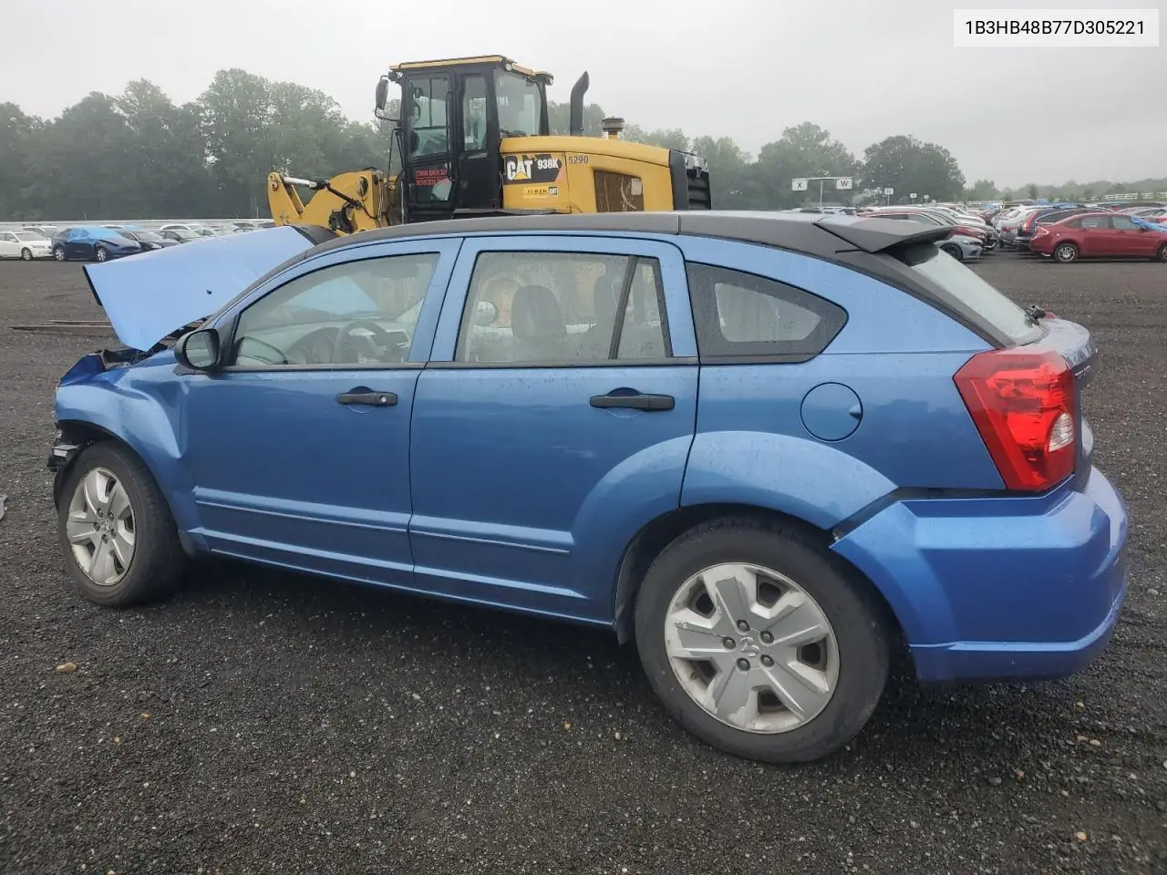 2007 Dodge Caliber Sxt VIN: 1B3HB48B77D305221 Lot: 62736675