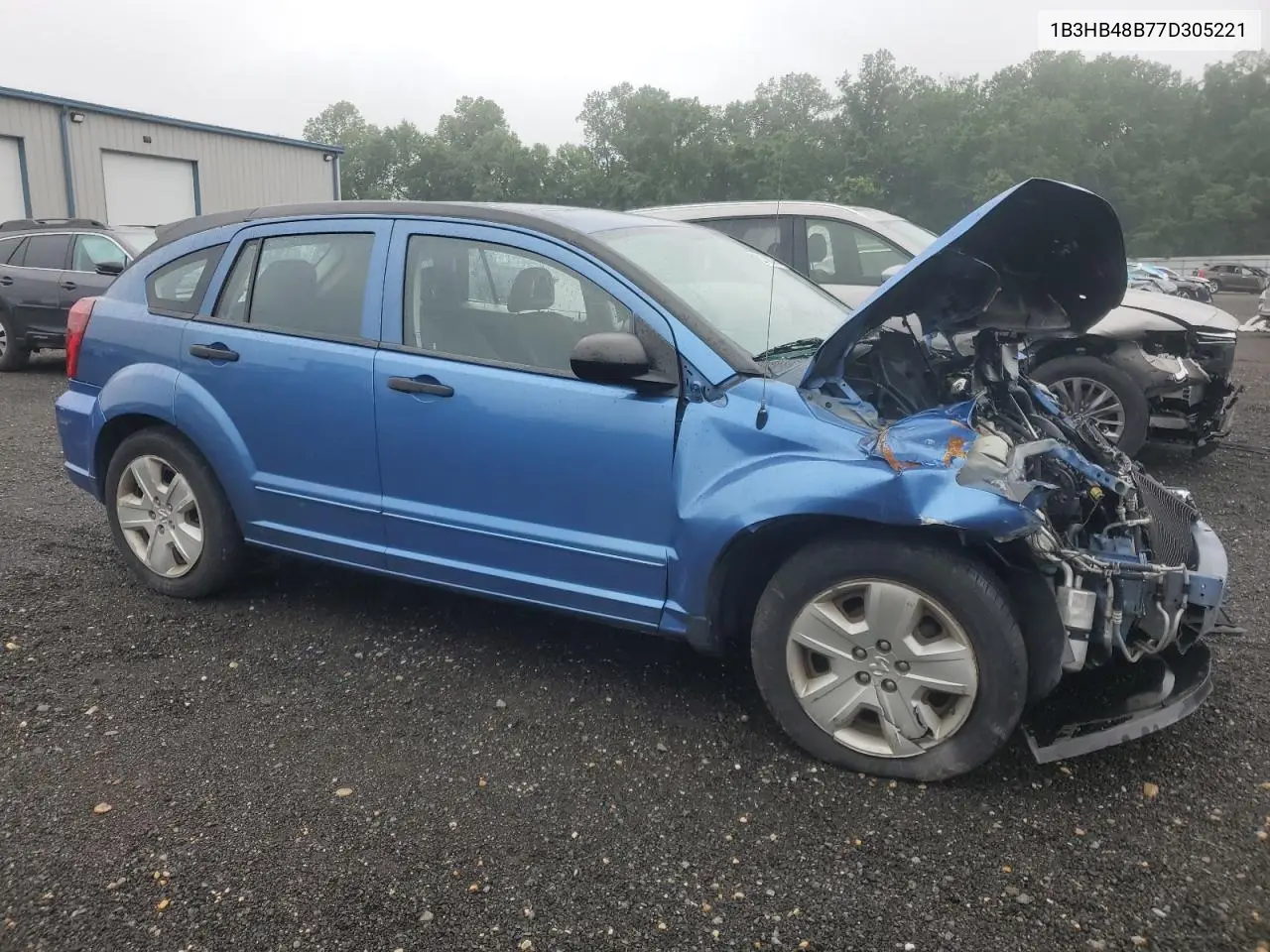 2007 Dodge Caliber Sxt VIN: 1B3HB48B77D305221 Lot: 62736675