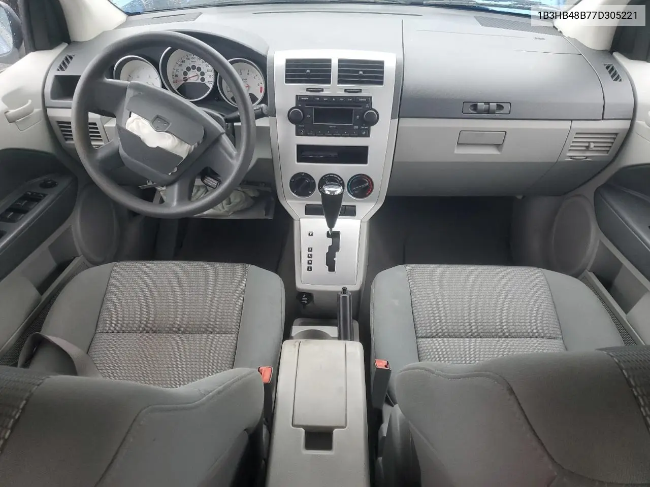 2007 Dodge Caliber Sxt VIN: 1B3HB48B77D305221 Lot: 62736675