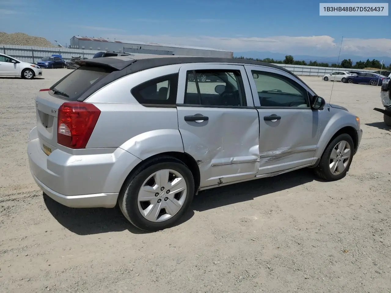 2007 Dodge Caliber Sxt VIN: 1B3HB48B67D526437 Lot: 63464965