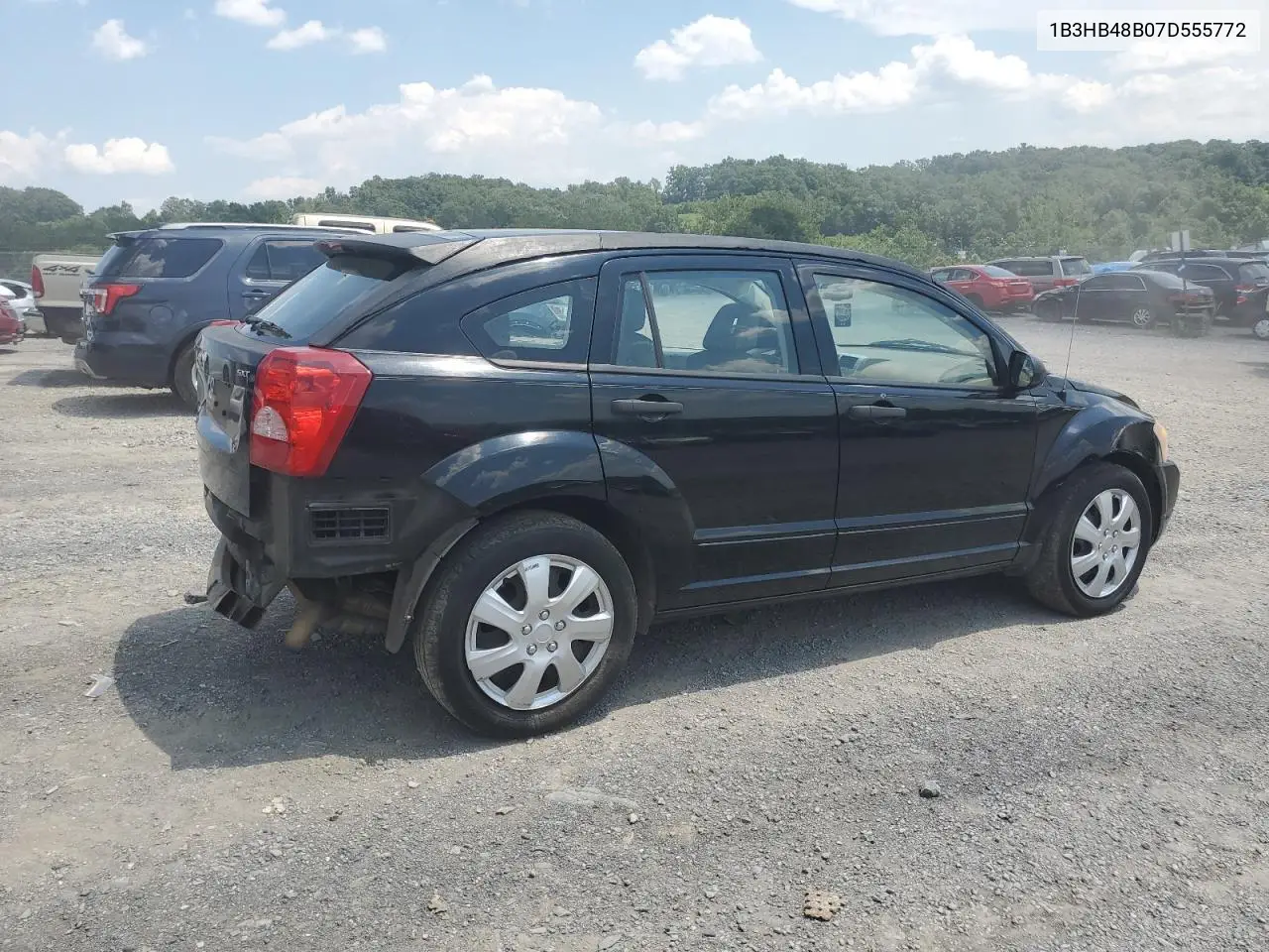 2007 Dodge Caliber Sxt VIN: 1B3HB48B07D555772 Lot: 63487095